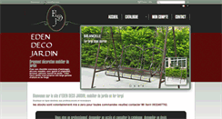 Desktop Screenshot of eden-deco-jardin.com
