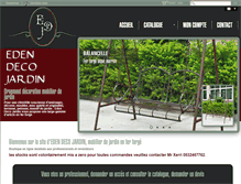 Tablet Screenshot of eden-deco-jardin.com